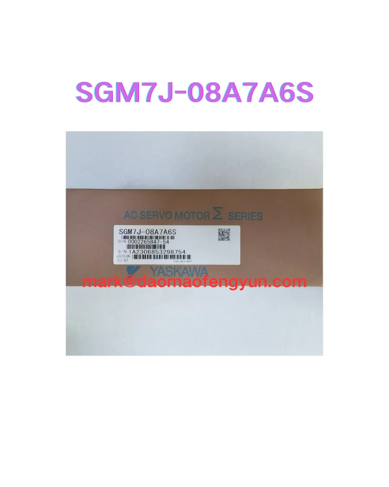 

SGM7J-08A7A6S Совершенно новый серводвигатель,