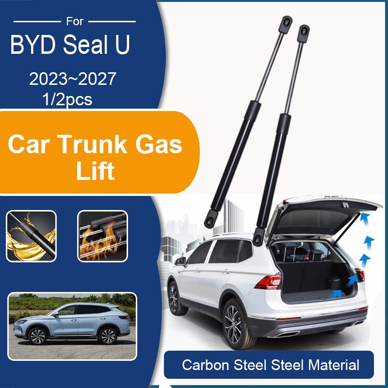 

Car Tailgate Gas Lift For BYD Song Plus Seal U Sealion 6 EV DM-i SA3 2023~20227 Cargo Supporter Damper Hydraulic Bar Accessories