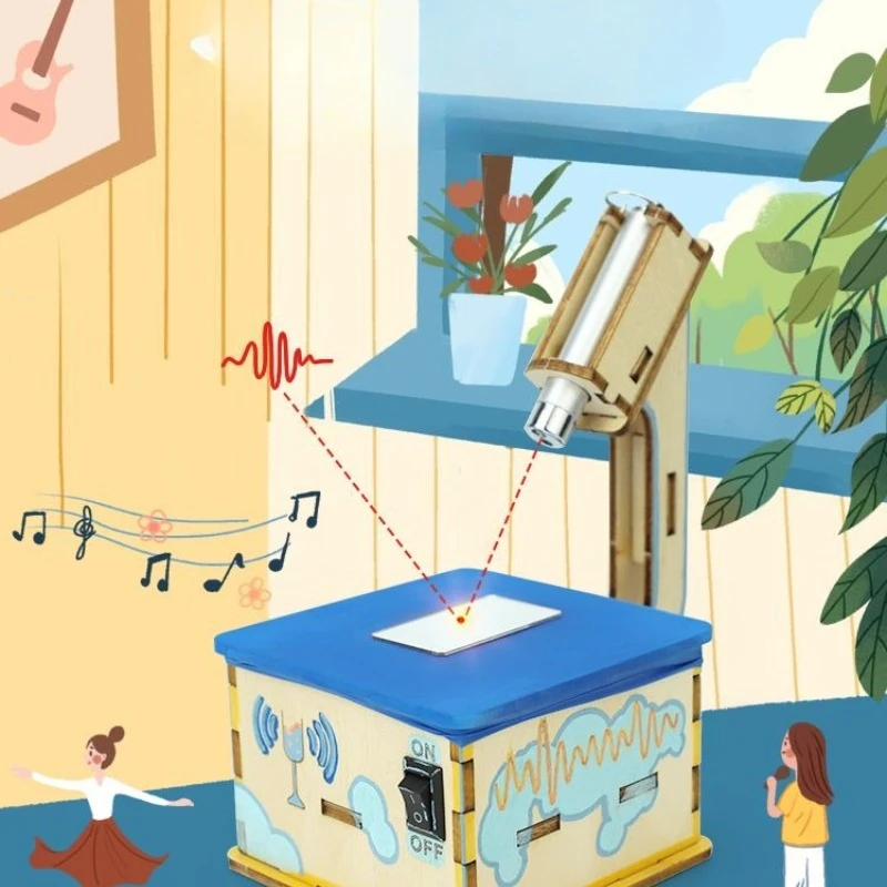 DIY Sound Wave Imaging Device Physics Science Experiment Kit