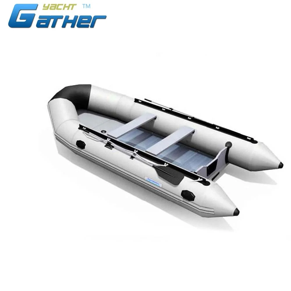 Supply Marine Life Vessel , 6.5m Inflatable Boat with Aluminum Floor From  Sport Yacht Factory Direct Sale