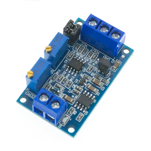 Hongtai Technology Current to Voltage Module 0/4-20MA to 0-3.3V 5V 10V Voltage Transmitter Signal Conversion Conditioning