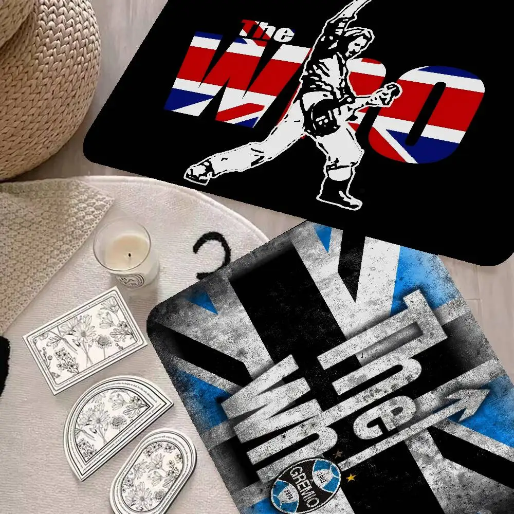 Heavy Rock Band Thes W-whoS Bath Mat Kids Room Bedroom Decoration Balcony Anti-Slip Doormat Living Room Alfombra