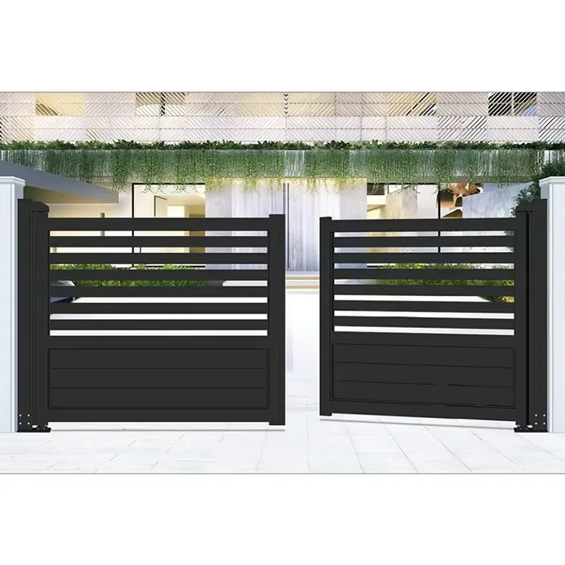 PRIMA Custom Residential Fence Gate Custom Outdoor Aluminum Courtyard Door with Latch Durable Material Fence