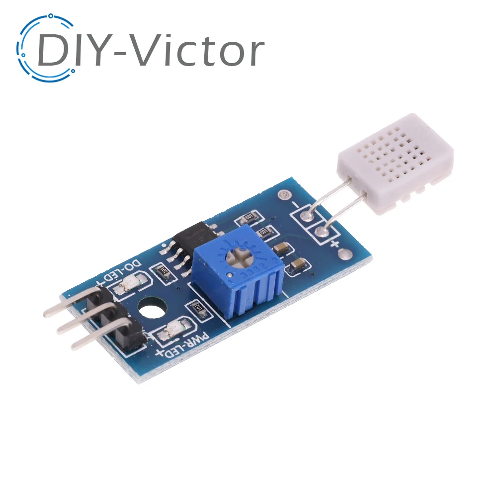 HR202 Humidity Detection Sensor DC 3.3V-5V LM393 Chip (3 wire system) Testing Module Humidity Detection For Arduino Diy Kit