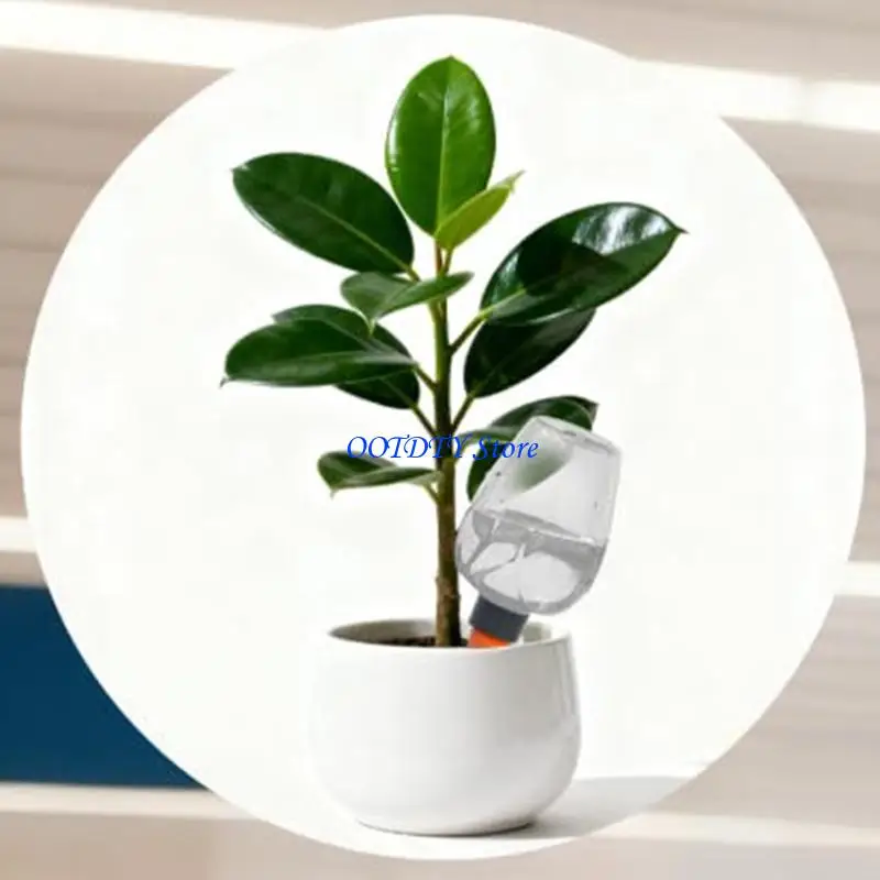 367A 4pack Colorful Plant Watering Devices for Plant Vacation Proof 14 Days Supply
