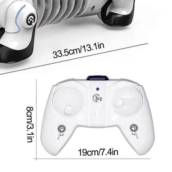 Kinder Roboter Hund Welpen Spielzeug Fernbedienung Smart Tiere Programmierbare Kinder Spielzeug Intelligente Reden Elektronische Haustiere für Kinder