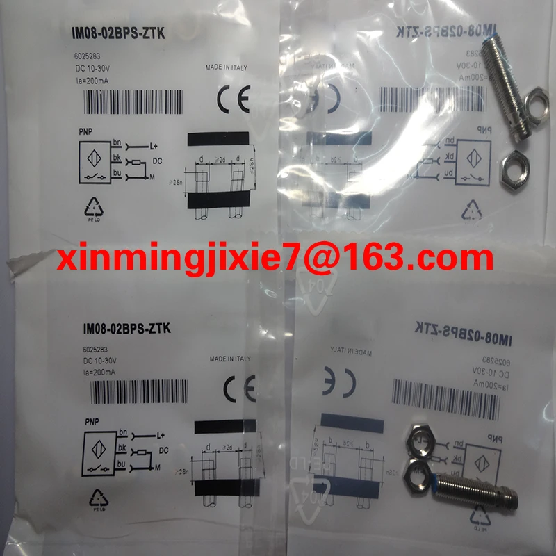In Stock Proximity Switch IM08-04NNS-ZWK IM08-02BPO-ZC1 IM08-02BPO-ZTK IM08-02BNS-ZTK IM08-02BPS-ZTK Sensor