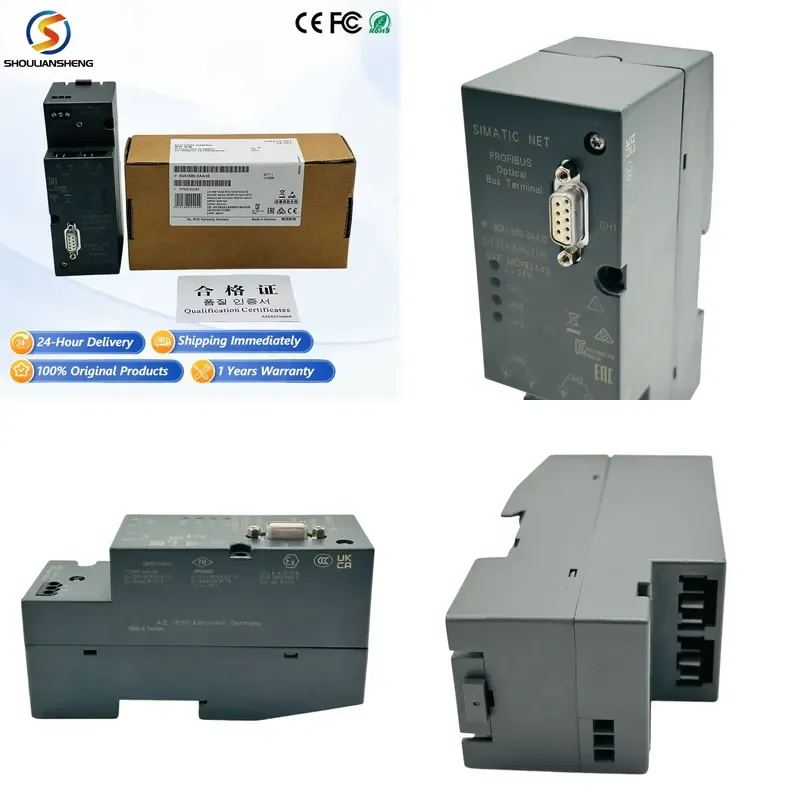 Brand-new SIEM Original PLC Controller 6GK1500-3AA10 for Industrial Control and PLC Programming 110-240V