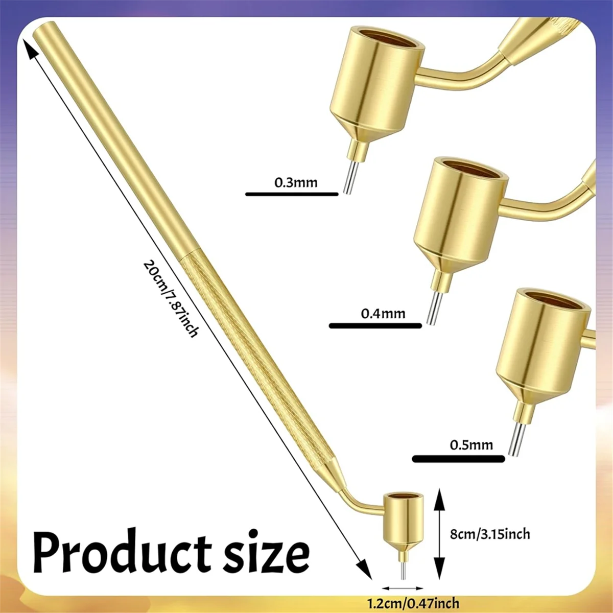 Набор из 3-х ручек для рисования Pysanka с горячим воском для декоративного искусства для пасхальных яиц, принадлежности Pysanky