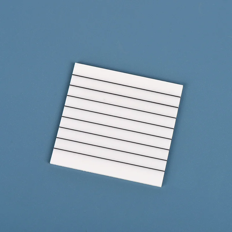 Simple sticky office learning note notes Blank horizontal grid students mark N times stationery