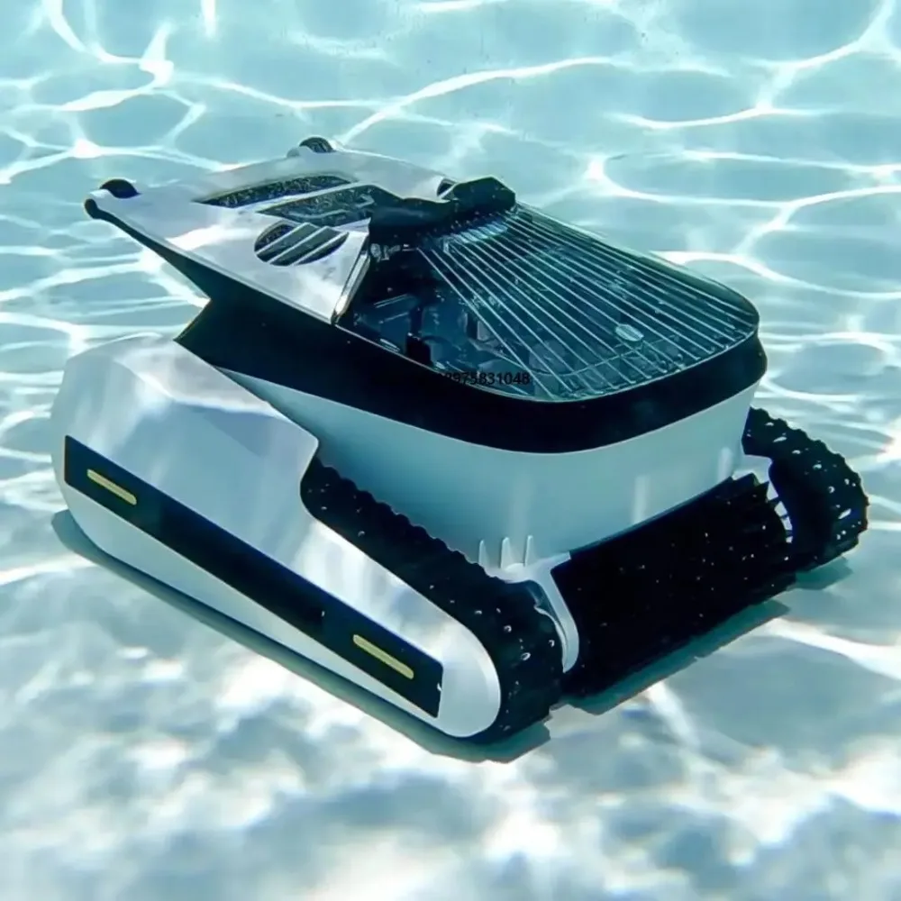 High Quality Wireless Robot Automatic Cleaning Equipment Dirt for Swimming Pools