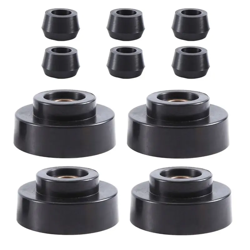Most-Radiator Mounting Kit Black Polyurethane Automotive Supplies Car Accessories For Peterbilt 379