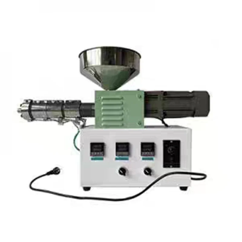 Sj25 The New 2kg/H Single Screw Extruder Laboratory  Single Screw  Plastic Desktop Polymer Extruder Injection Molding