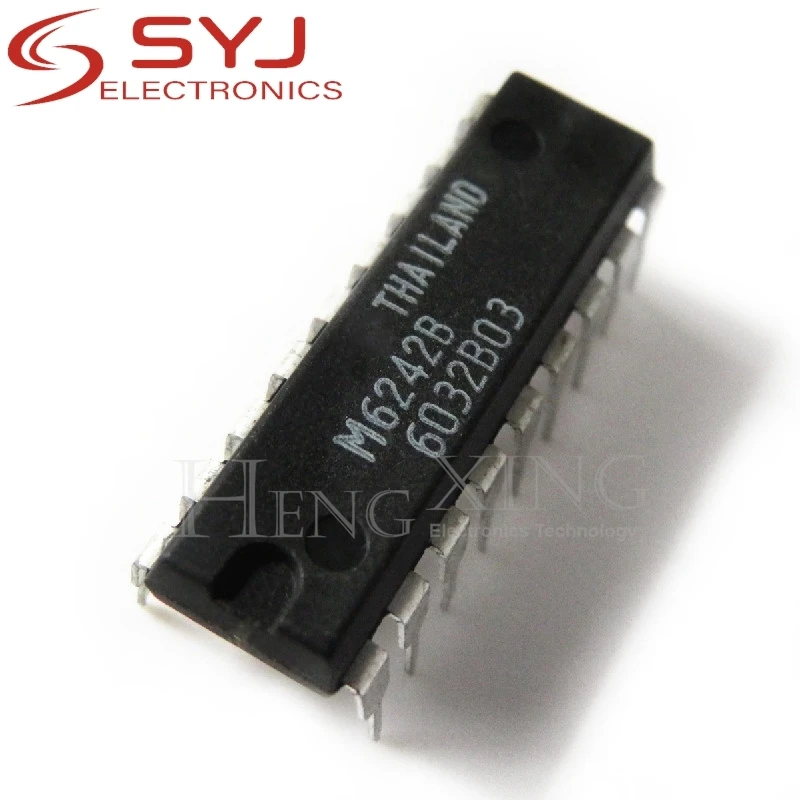 5PCS M6242B M6242 SN8P2602BPG SN8P2602 TMS4416-10NL TMS4416 CP82C84A CP82C84A UC3526AN UC3526 CA3306CE CA3306 DIP