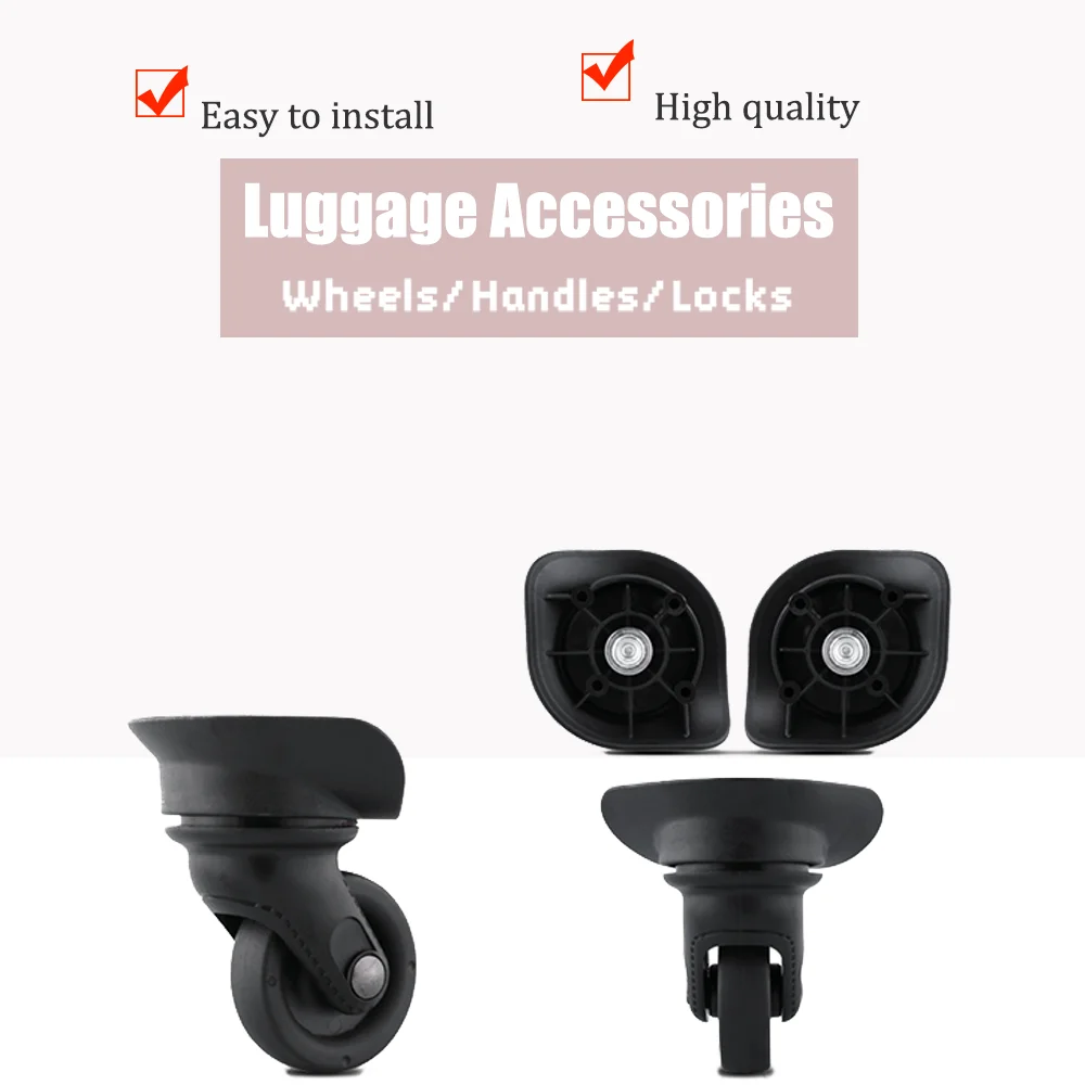 Student W307 Luggage Wheel Kit, Affordable Replacement Spinner for Travel Bags