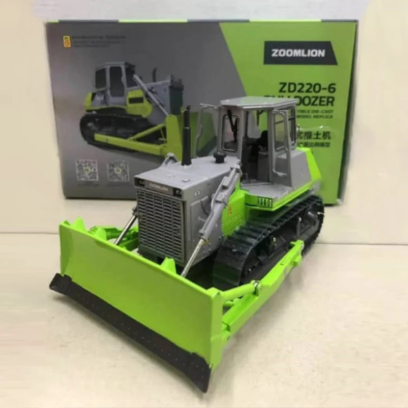 

Diecast 1:35 Scale ZOOMLION ZD220-6 Crawler Bulldozer Alloy Engineering Vehicle Model Collection Souvenir Display