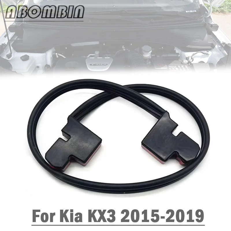 

Engine Hood Sealing Strip Molding Bonnet Stay Bonnet Weather Strip For Kia KX3 2015 2016 2017 2018 2019 86430-D8000