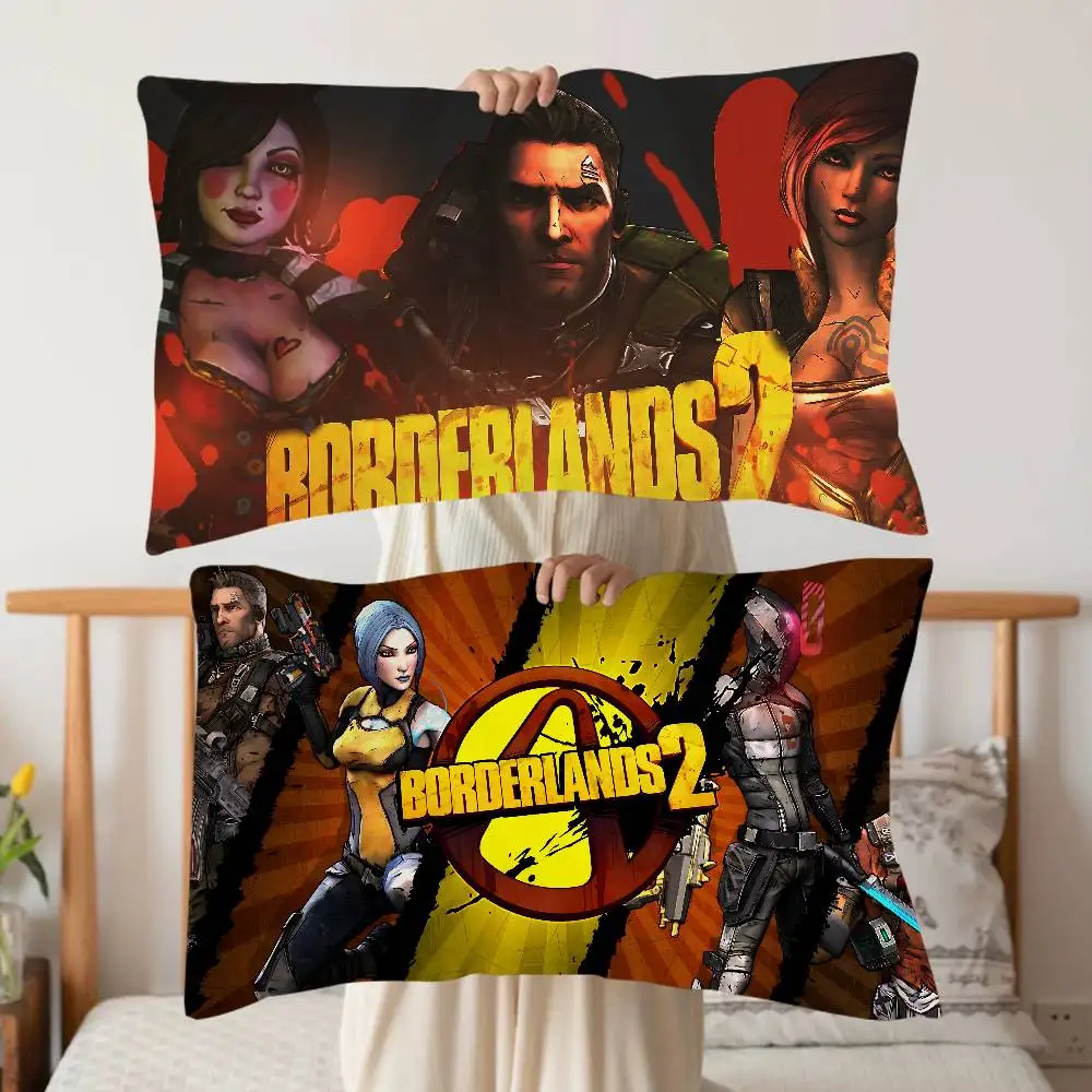 

Classic FPS Game B-Borderlands Pillowcases Non-Slip With Fixable Straps Light High-End Pillow Towel Made Of Quick-Drying