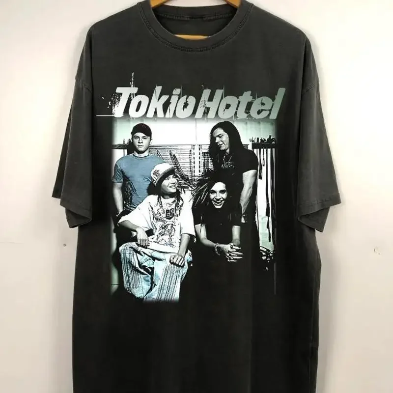 Tokio Hotel Band Alben T-Shirt Baumwolle Erwachsene S 5Xl