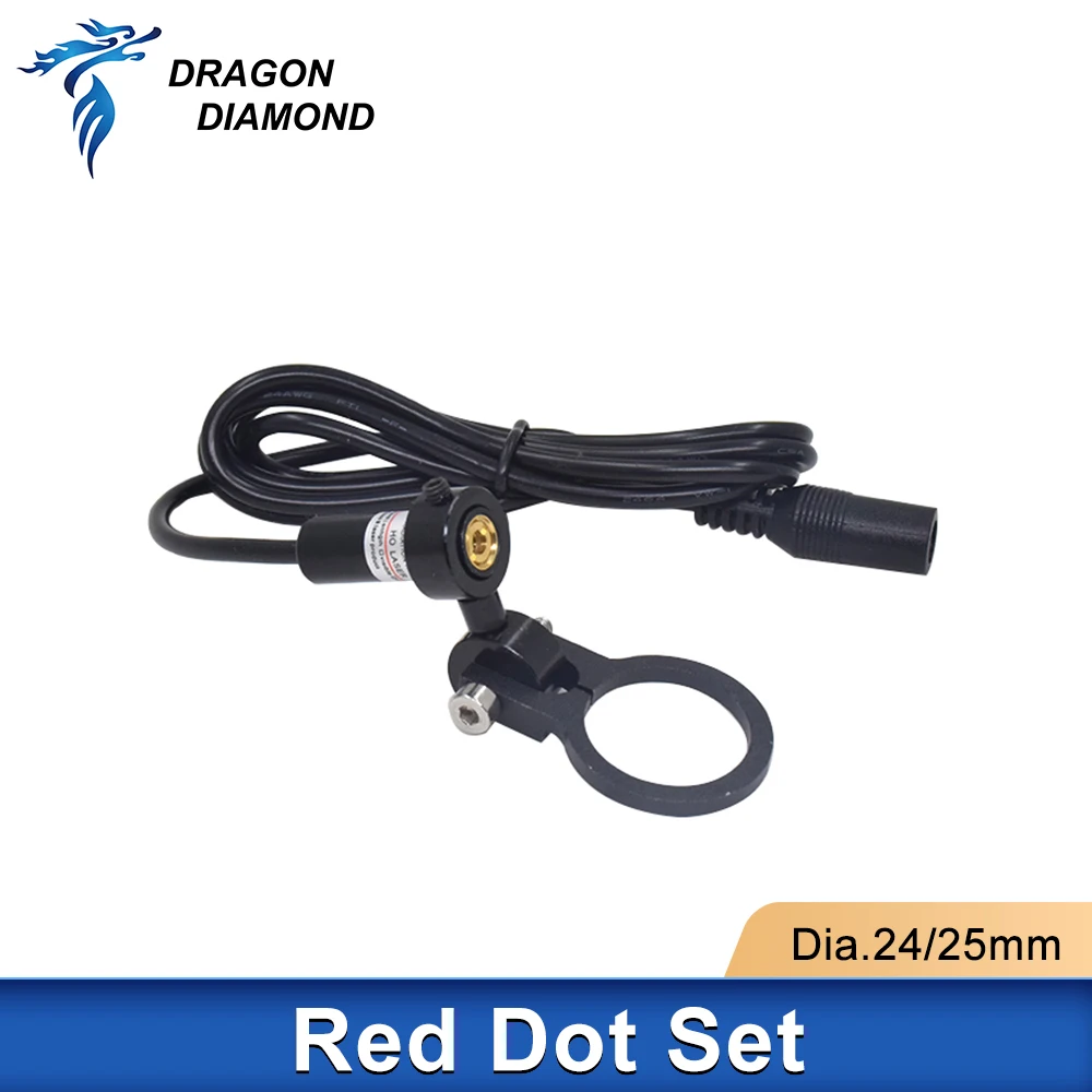 

Red Dot Set Positioning Diode Module Laser Engraver Dia.24/25mm For DIY Co2 Laser Head