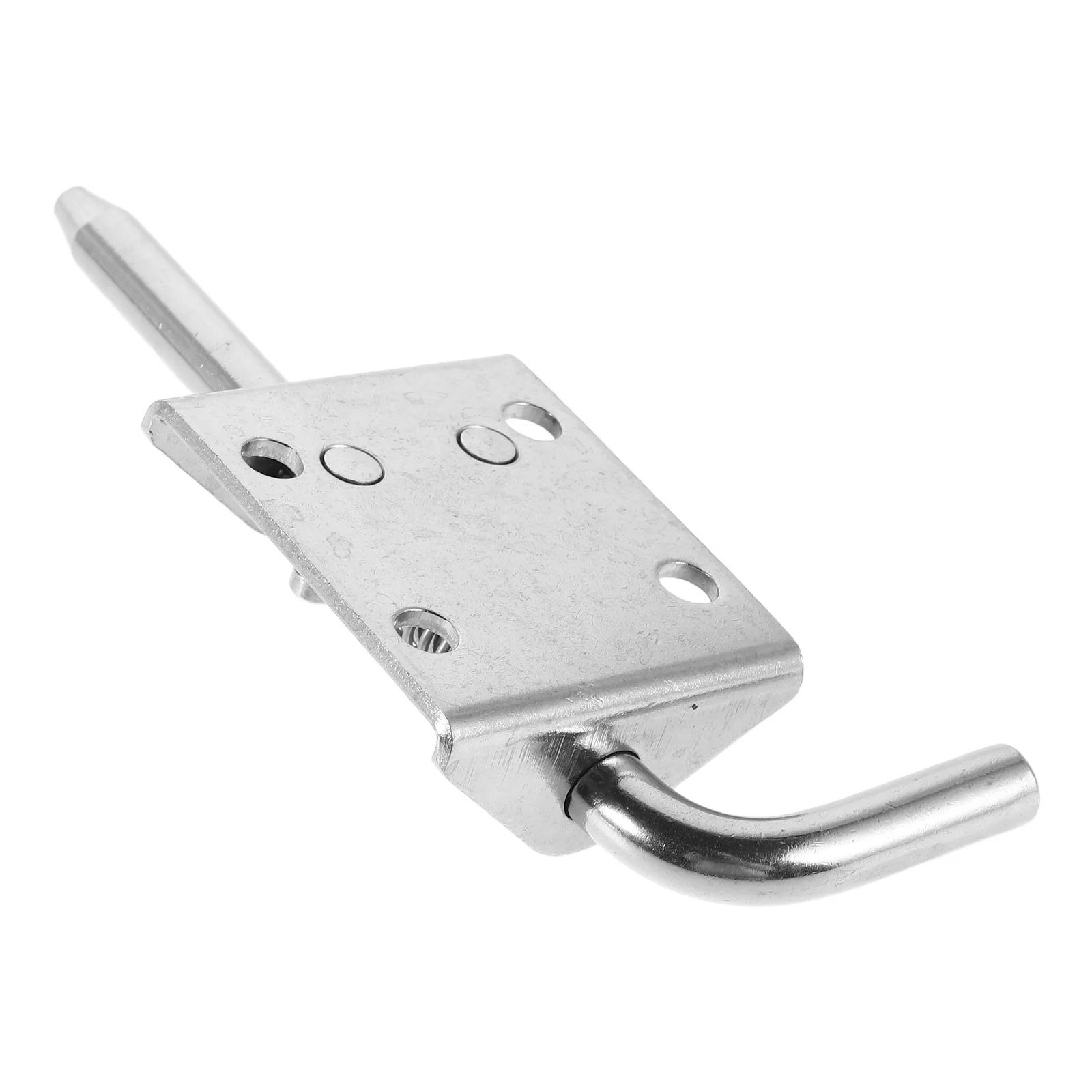 

Heavy Duty Stainless Steel Latch Pin for Outdoor Trailer Cabinet Spring Loaded Quick Release L Shaped Lock Trailer Hitch Lock
