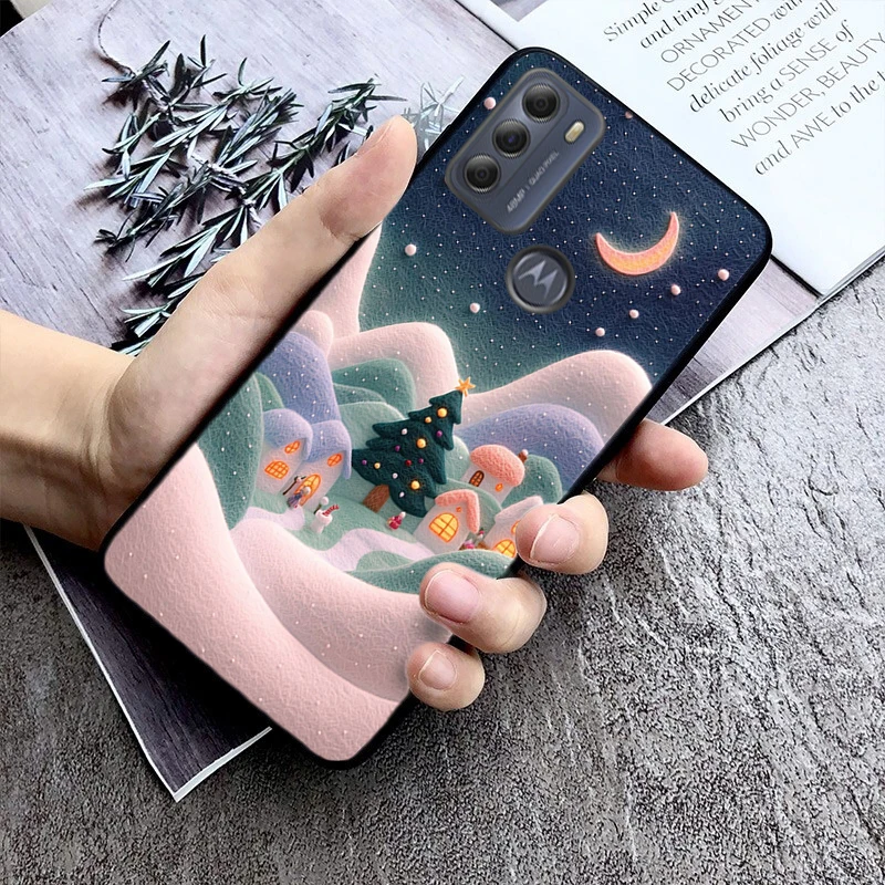 

Christmas Aesthetic Phone Case For Motorola Moto G85 G55 G05 G14 G75 G31 G50 G10 G20 G30 G60 G13 G32 G84 G54 G53 G72 G24 Power
