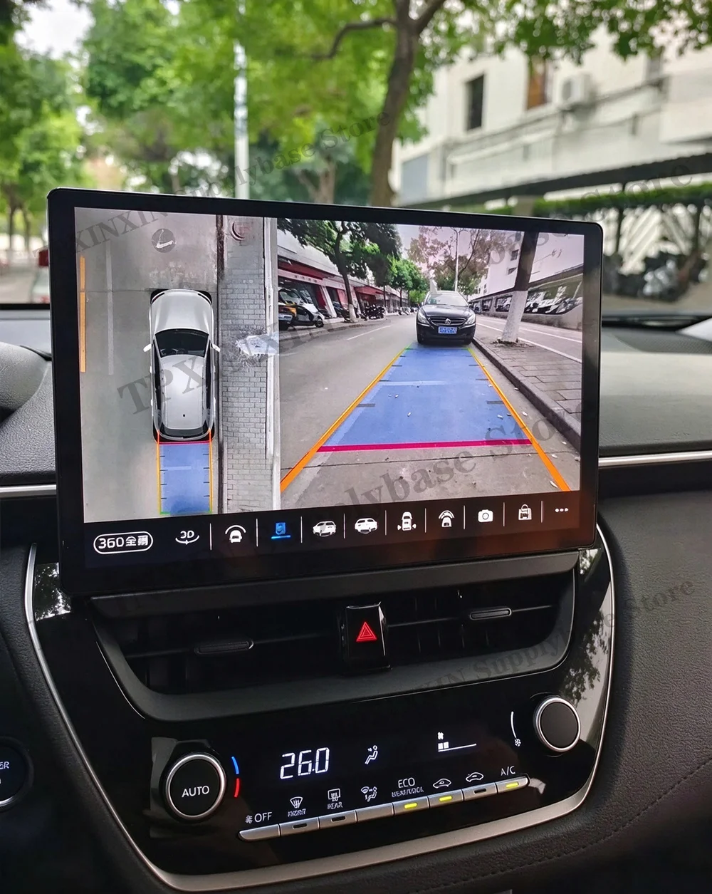 With Carplay Android Auto For Toyota Corolla 2018~2024 Automotive Multimedia GPS Navigation Car Stereo Receiver Player Head Unit