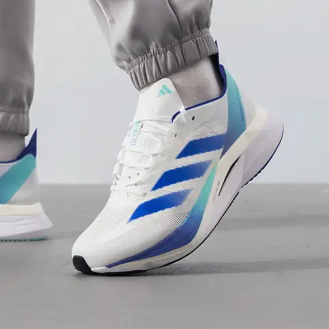 아디다스 ADIZERO BOSTON 12 마라톤 신발 |   편안함과 속도를 위한 쿠셔닝을 갖춘 남성용 및 여성용 런닝 스니커즈