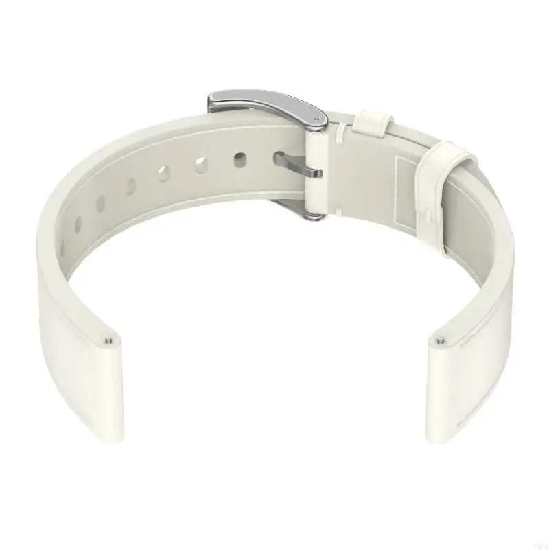 T5EA Universal 18mm Leather Watch Band Pu Leather Watch Band Most Smartwatch Fixing سريعًا لمشاهدة GT5