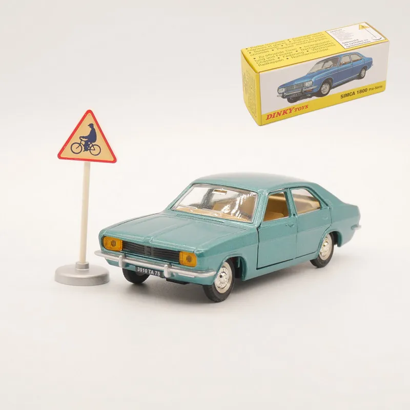 Diecast DINKY TOYS 1:43 Scale SIMCA 1800 Retro Iron Car Alloy Car Model