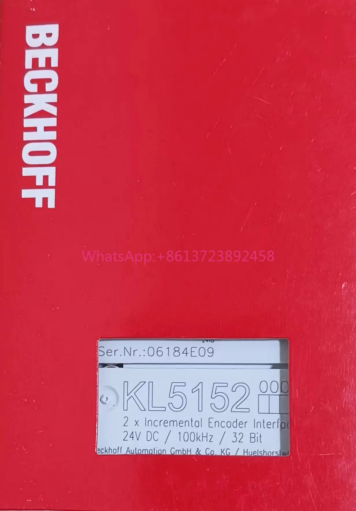 

BECKHOFF KL5152 New in stock, high quality
