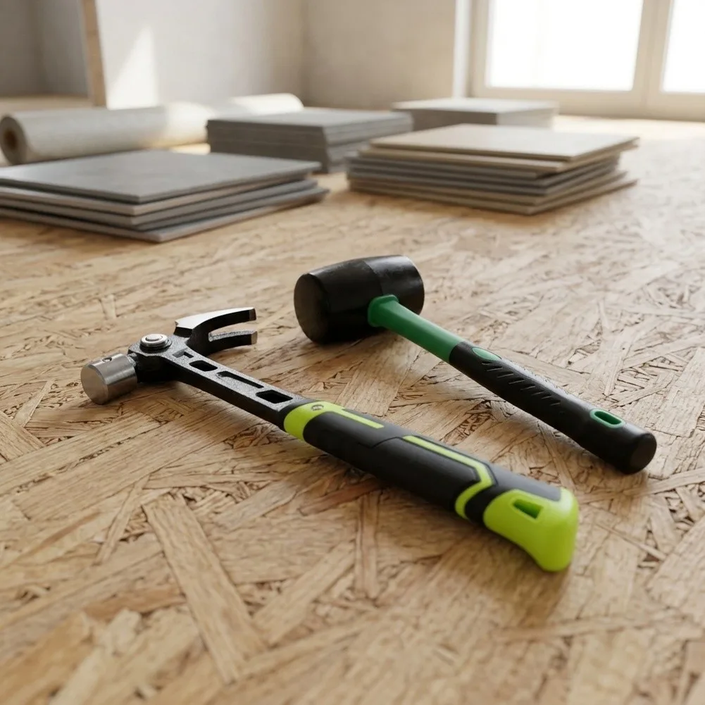 Woodworking Construction and Renovation Hammer with Adjustable Claw Orientation and Reliable Nail Holding Feature