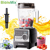 BioloMix 1500W Professional Blender with 2.6L BPA-Free Jar 6 Blades 7 Preset Programs for Smoothies Shakes Nut Milk