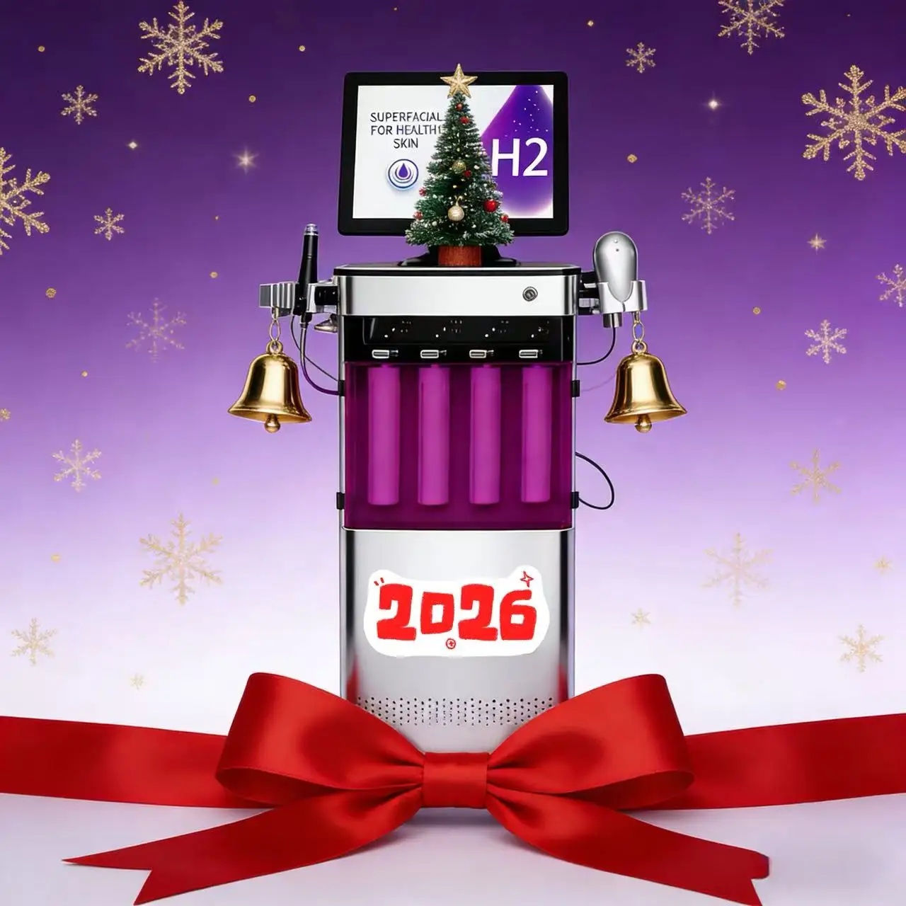 New Hydra Oxygen Facial Multifunction Skin Care Machine: Facial Cleaning, Rejuvenation, Blackhead Removal & Face Lifting