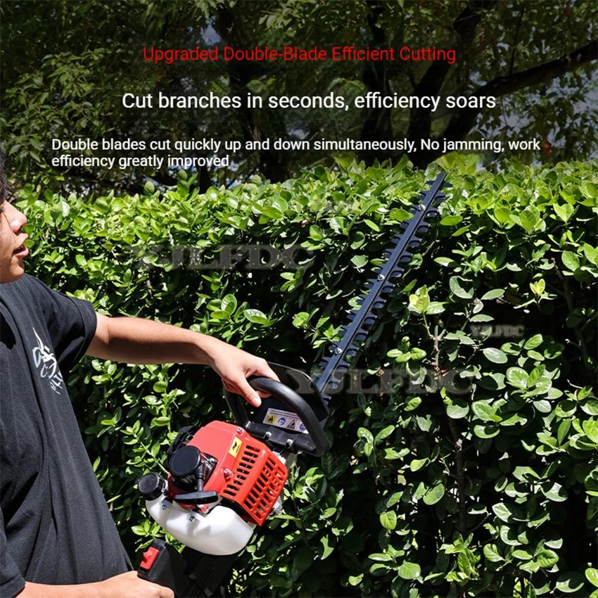 Petrol Hedge Trimmer 2-Stroke Tea Tree Pruning Shears Garden Tree Pruner Irrigation Cutter Tea Picker Outdoor Power 22.5 cc