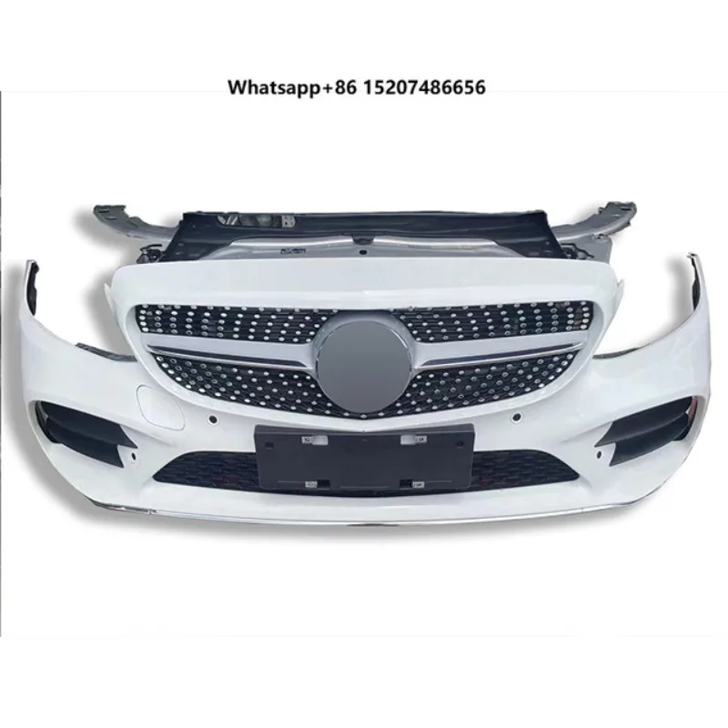 front bumper and , radiator, fan, shock absorber, anti-collision beam and diffuser