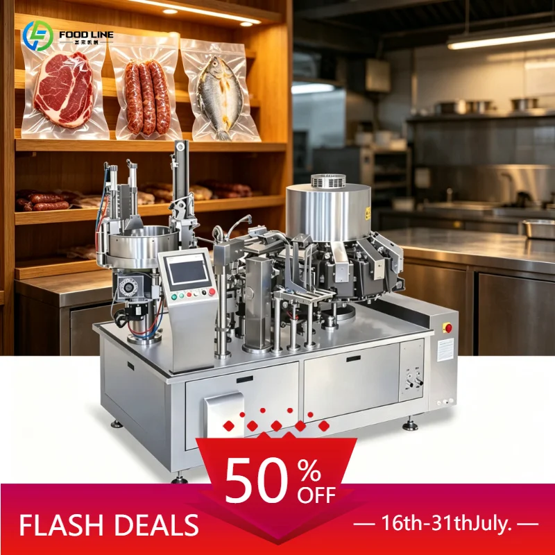 FL Vacuum Packaging Machine for Pouch Auto Sealing Peanut Corn Kernel Food Granule