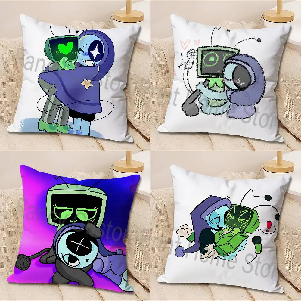

Vee Astro D-Dandy Veestro Worlds Various Sizes Square Pillow Case For Car Home Bedchamber Decor Custom Valentine gift