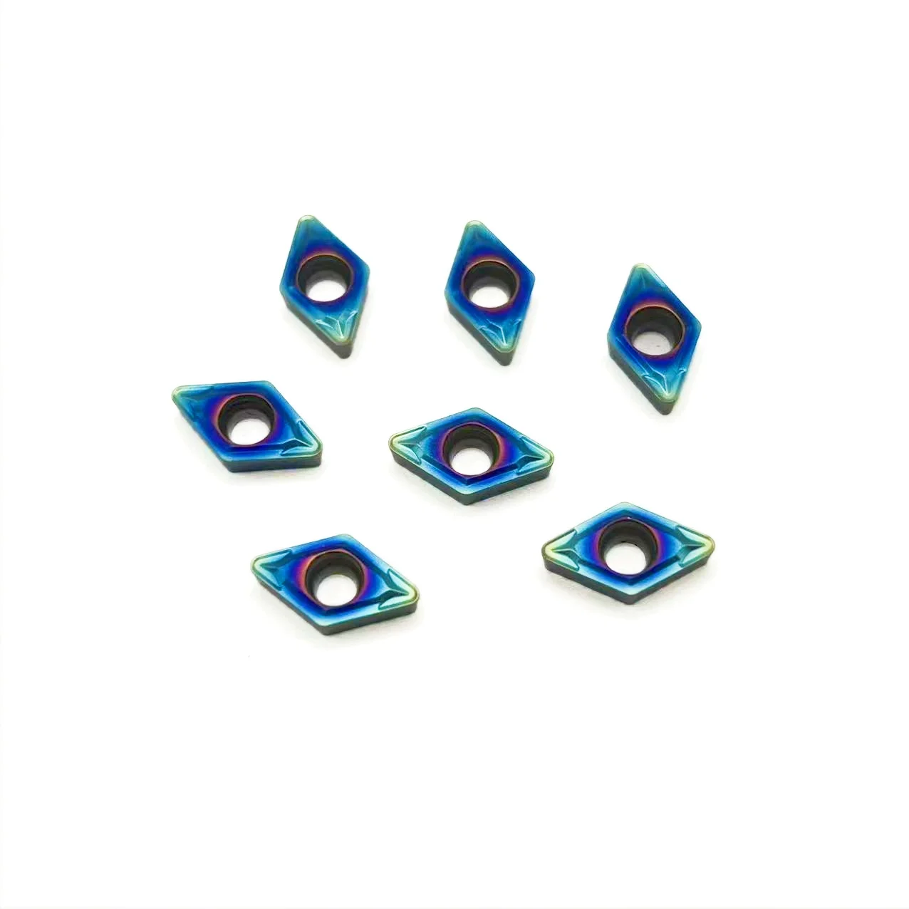 Nano-blue DCMT070204 KT7030 DCMT070208 inserti in metallo duro utensile per tornitura interna utensile per tornio da taglio con inserto per tornitura CNC di alta qualità
