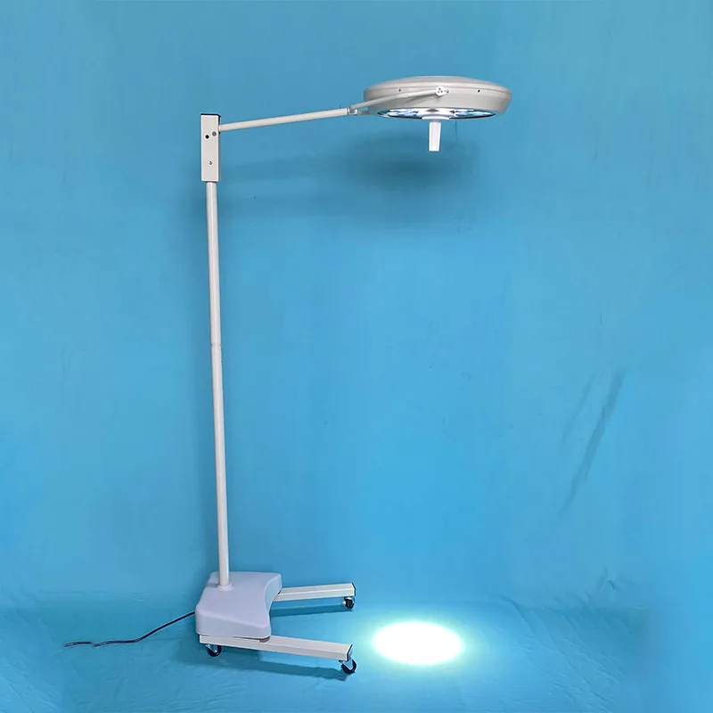 Mobile Surgical Light LED Shadowless Operating Lamp With Stand Tripod For Veterinary Clinic Dental Surgery Room Equipment