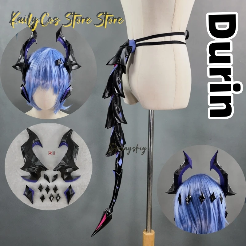 

KailyCos Store Genshin Impact Durin косплей реквизит Durin головные уборы игра 3D печать хвост аксессуары для Хэллоуина вечерние ролевые игры