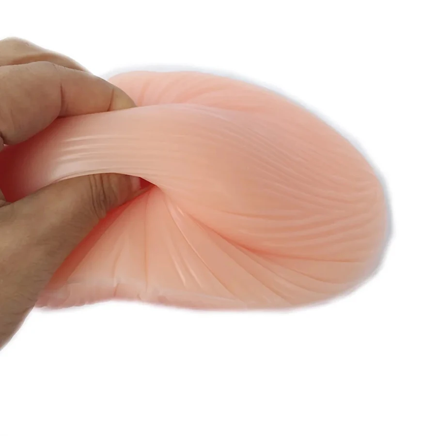 2PCS Silicone Soft Cushion Female Hip Enhancer Push Up Hip Self-Adhesive Layer Reusable
