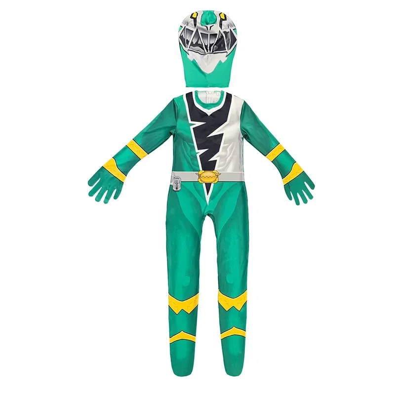 SN55Men Boy Power Supereroe Kishiryu Sentai Ryusoulger Cosplay Rangers Costume Bambini Tuta Zentai Suit Costume di Halloween @ 54WE