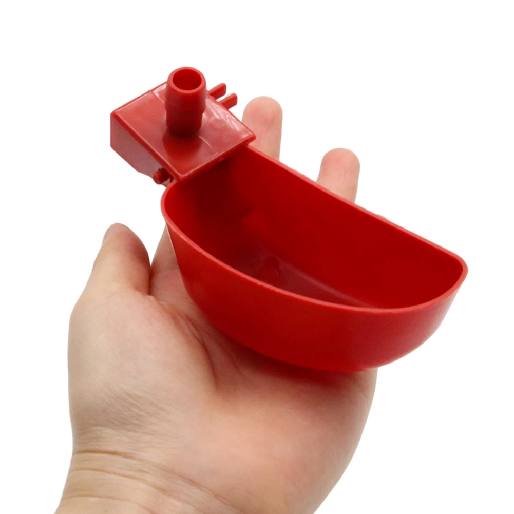 5/10/20Sets Bird Quail Water Drinker Bowl Drinking Cups Automatic Quail Waterers for 10Mm Pipe Bird Parrot Drinking Fountains