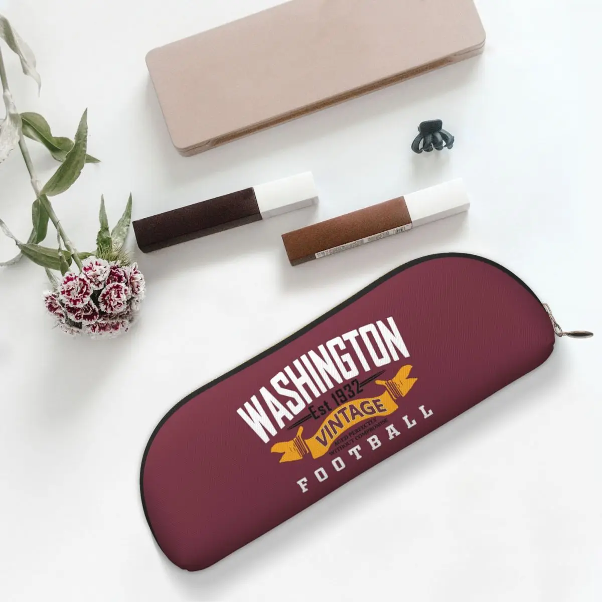 

Washington Pro Football Washington Commanders пенал держатель для ручек канцелярские принадлежности коробка для ручек пенал для детей