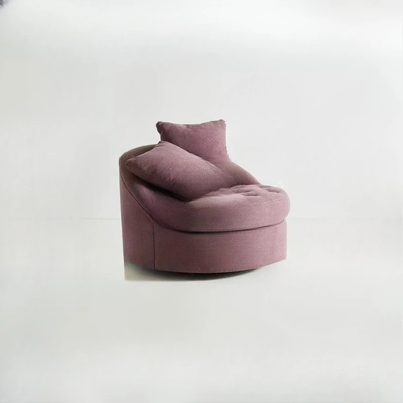 

Single sofa, modern style, round seat design