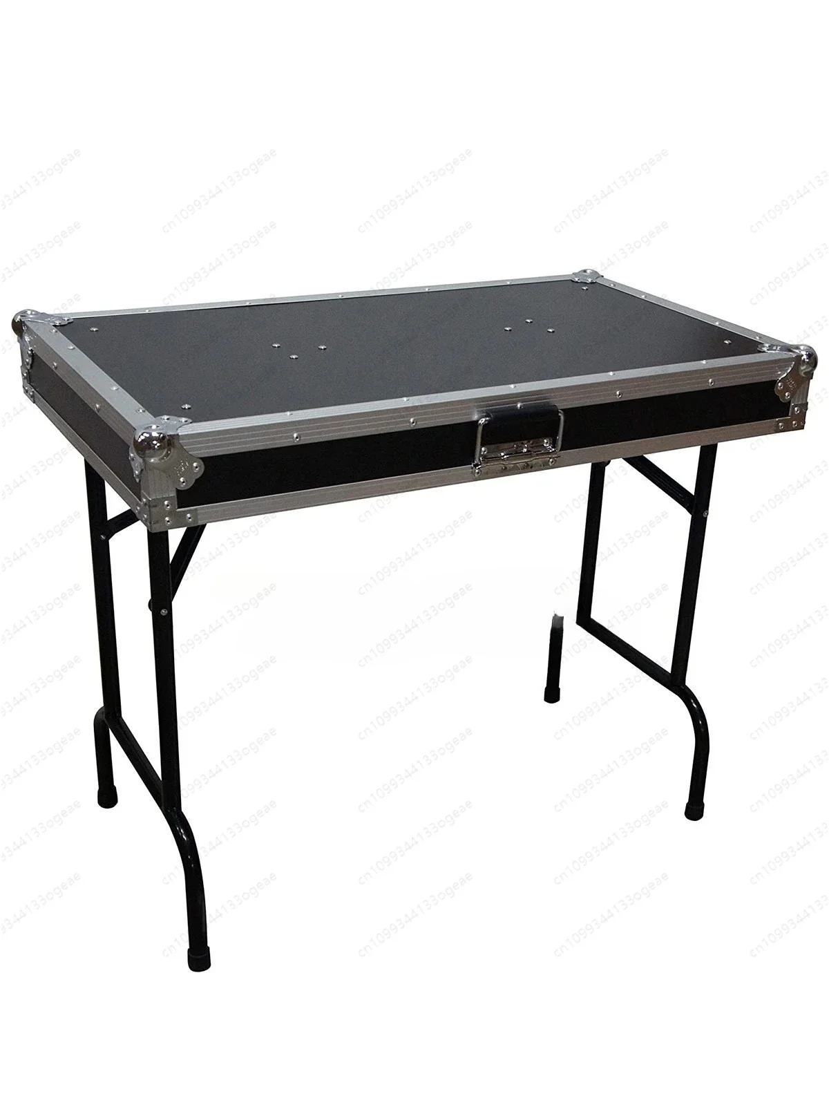 Portable DJ Stand Table Mixer Laptop Controller Stand with Case Air Flight Case for Disc Player Turntable