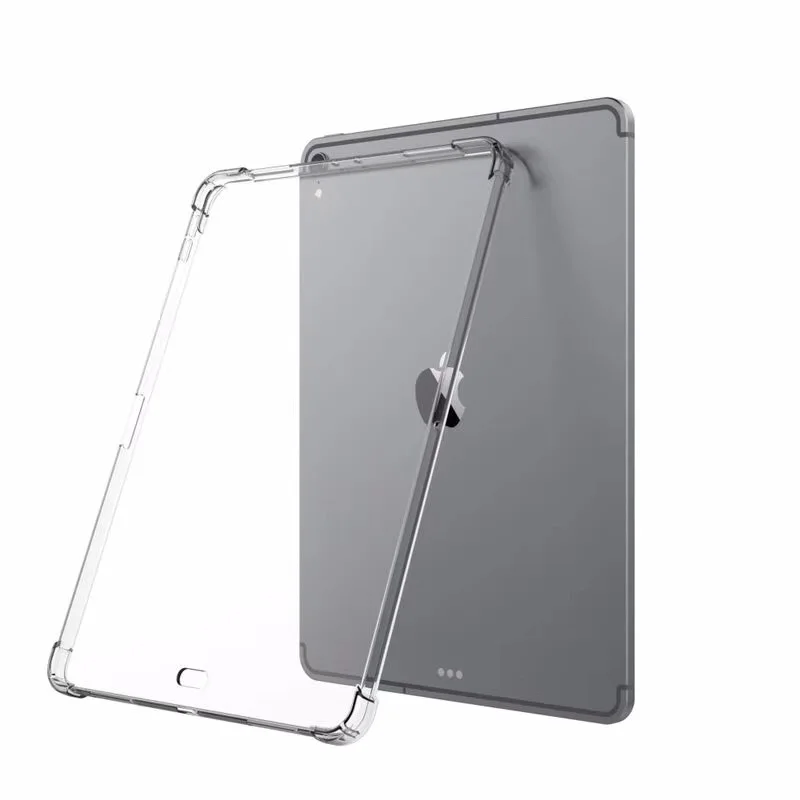 for new ipad pro 2018 11/12.9 inch case protector TPU crystal transparent soft back cover for new ipad pro 11'' 12.9