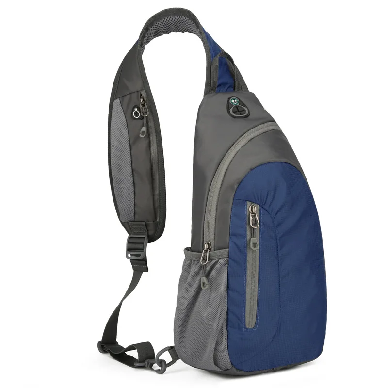 Stylish New Men's Chest Bag with Large Capacity for Outdoor Activities