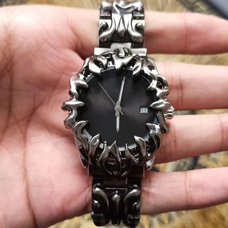 

New Style Men's Watch Fashion Medieval Old Waterproofing Watch Unique Practical Style Quartz Movement Watch Festival Gifts Watch